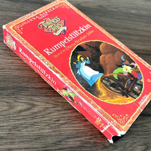 Rumpelstiltzkin Timeless Tales VHS Tape Hanna Barbera - Picture 2 of 4